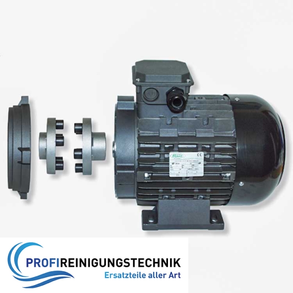 Motor mit integrierter elastischer Kupplung RVJ